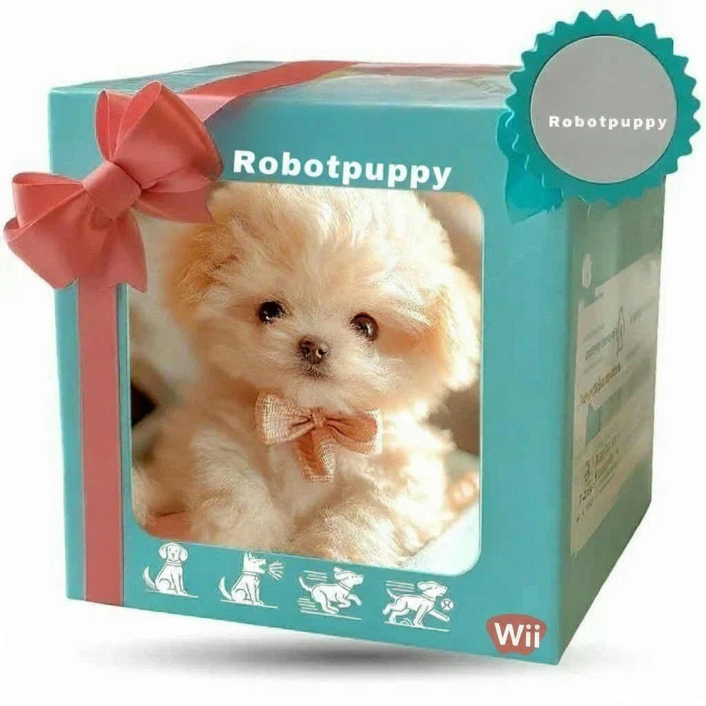 Mijn Realistische Robotpuppy🐶