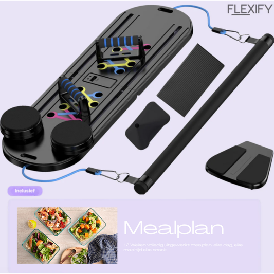 Draagbaar Pilates board voor thuis workouts – multifunctioneel fitnessbord voor core stability en krachttraining