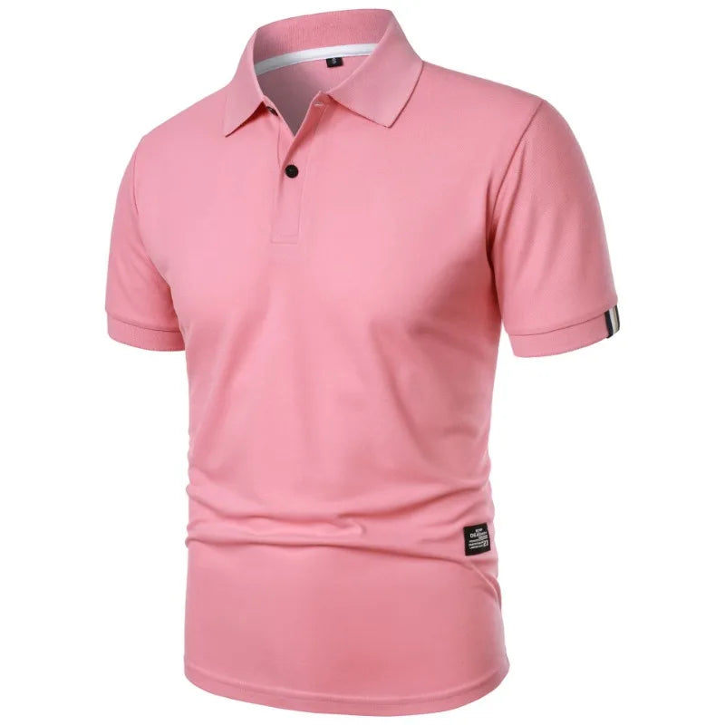 Overzicht van diverse Floris poloshirts in verschillende kleuren, toont de brede kleuropties van het product.