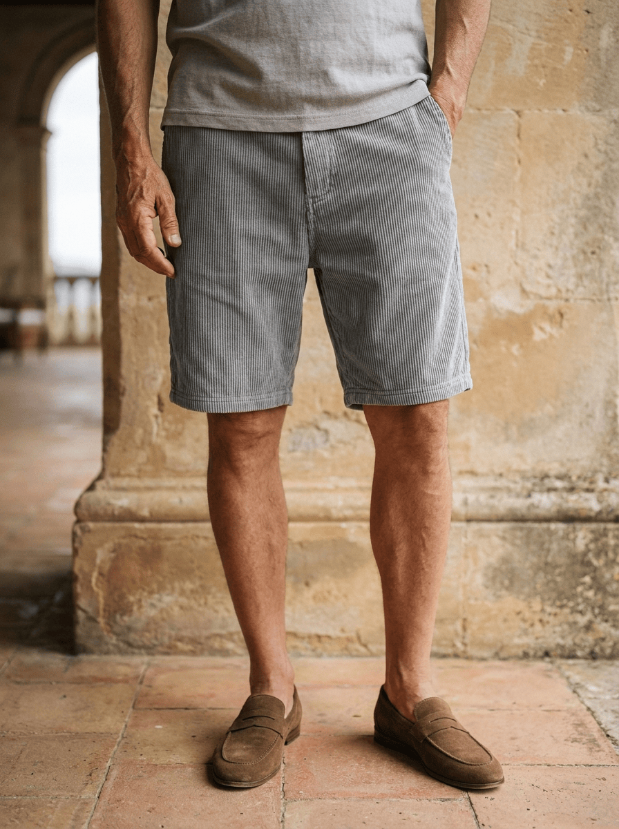 Matteo - Luxe Corduroy Zomershort