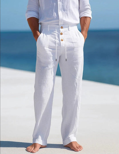 Porto | Casual Linnen Broek