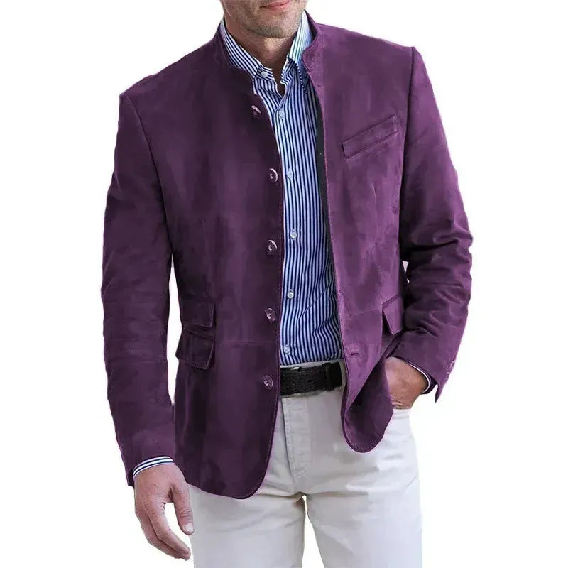 Julius | Luxe Suede-Look Blazer