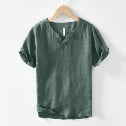 Lars - Relaxed V-hals shirt