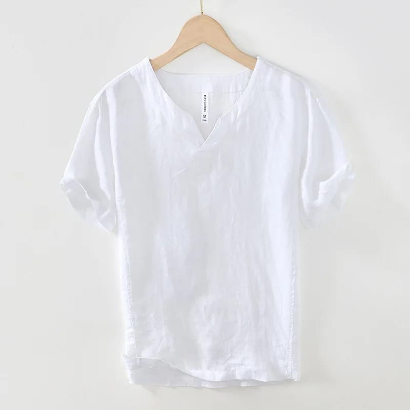 Lars - Relaxed V-hals shirt