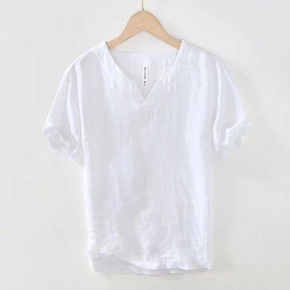 Lars - Relaxed V-hals shirt
