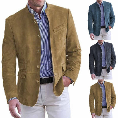 Julius | Luxe Suede-Look Blazer