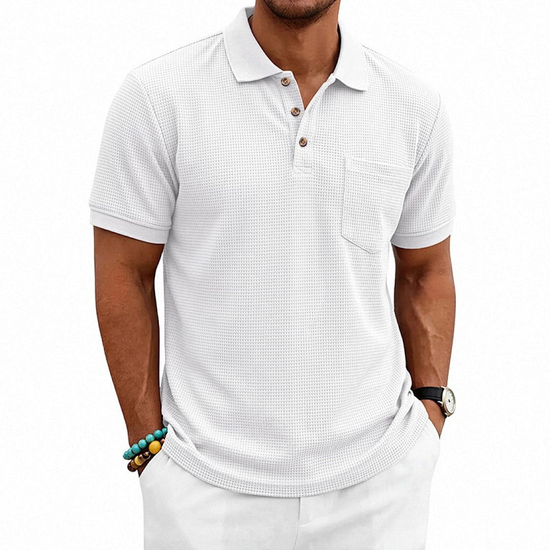 Ruben - Luxe gebreide polo