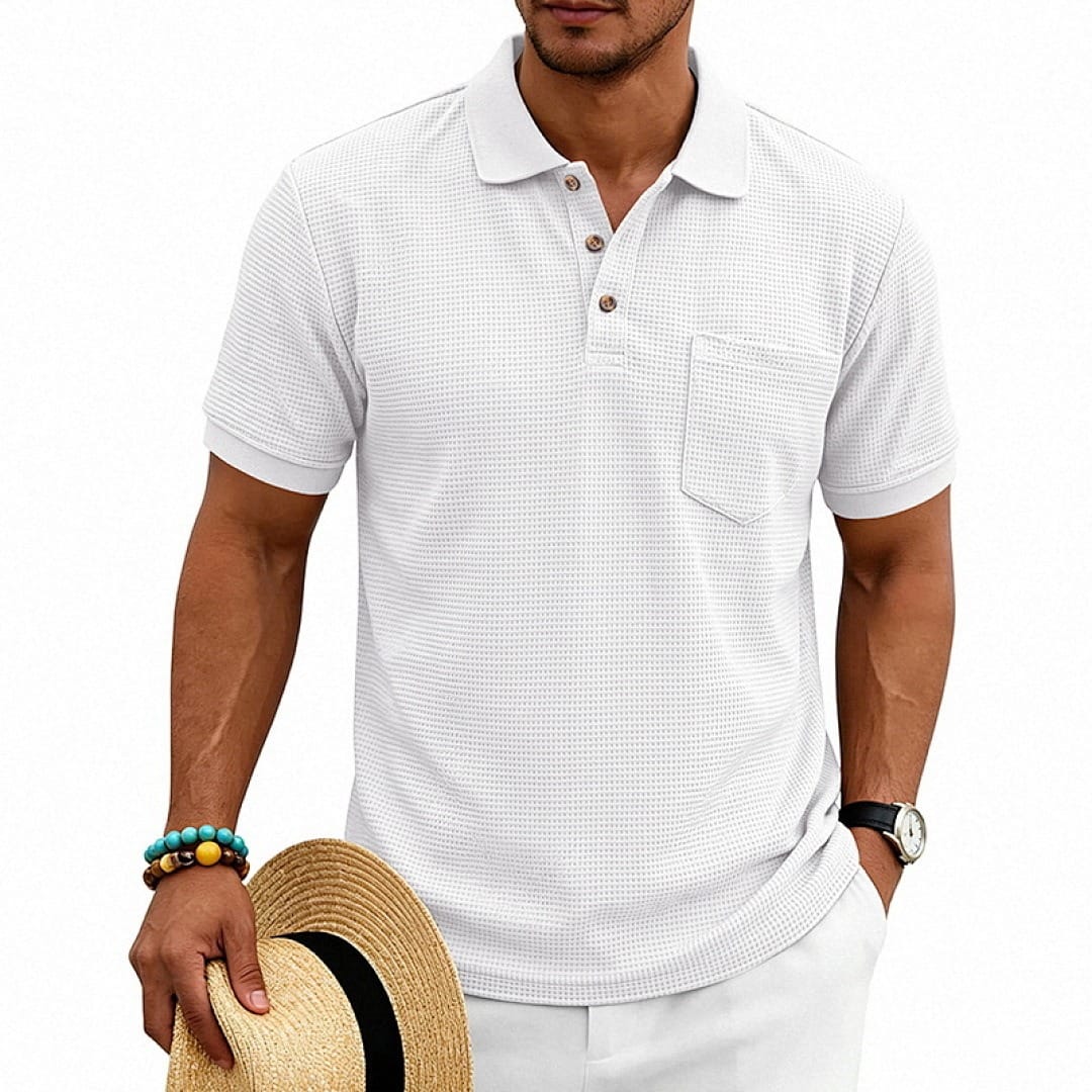 Ruben - Luxe gebreide polo