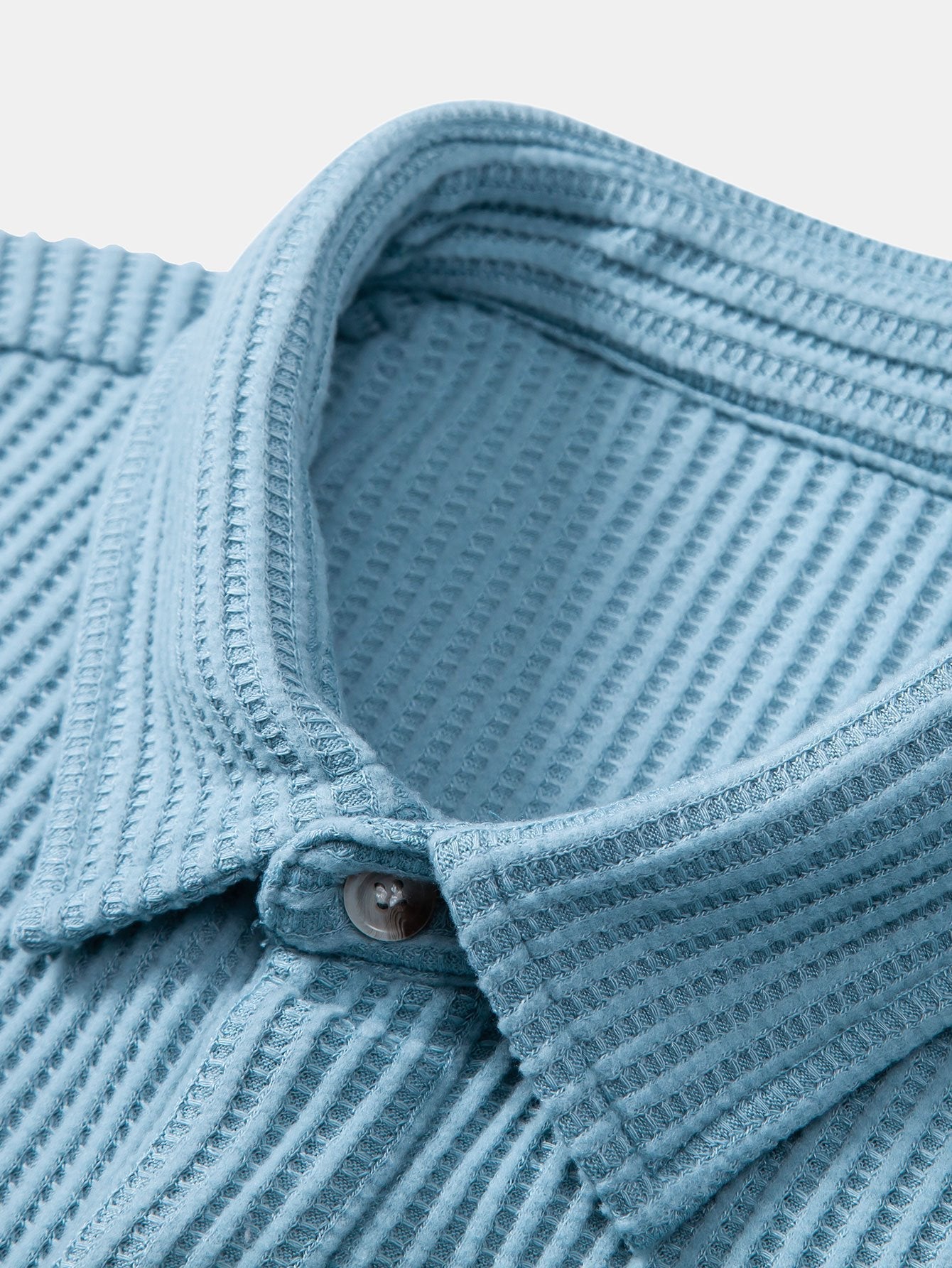 Waffle Knopshirt