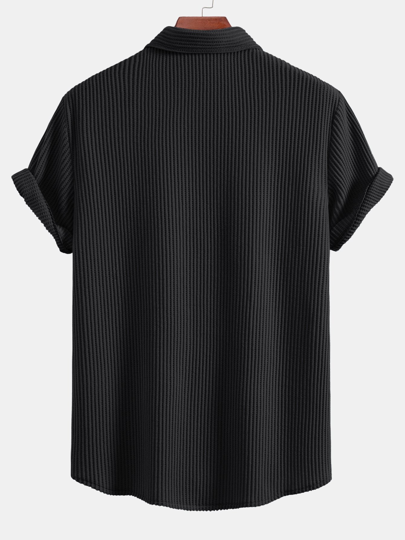 Waffle Knopshirt