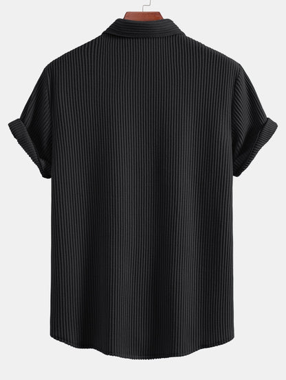 Waffle Knopshirt