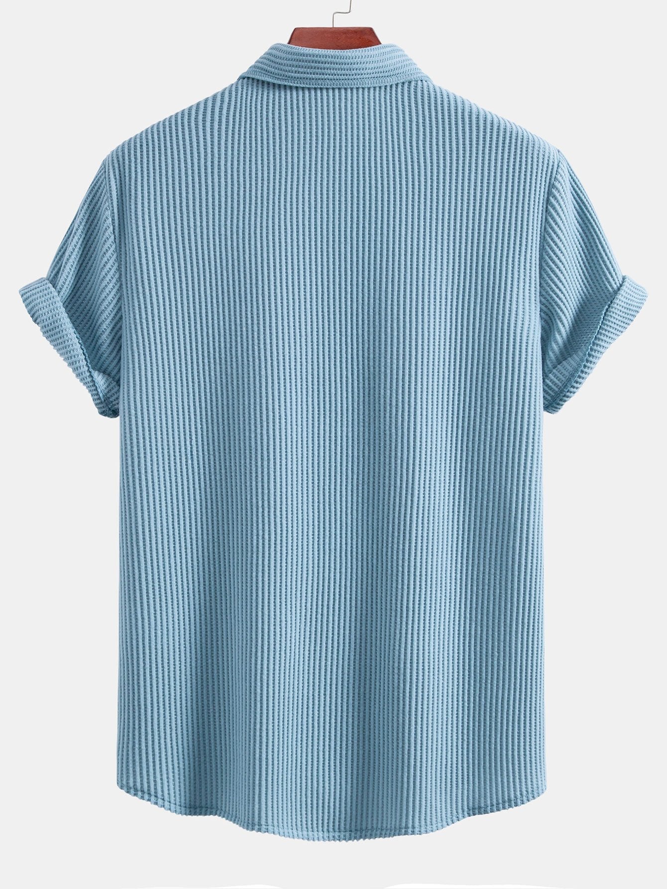 Waffle Knopshirt