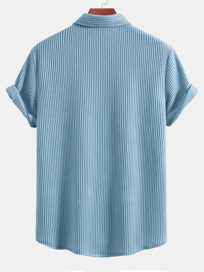 Waffle Knopshirt