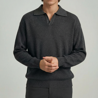 Zalecta | Luxe Gebreide Polo