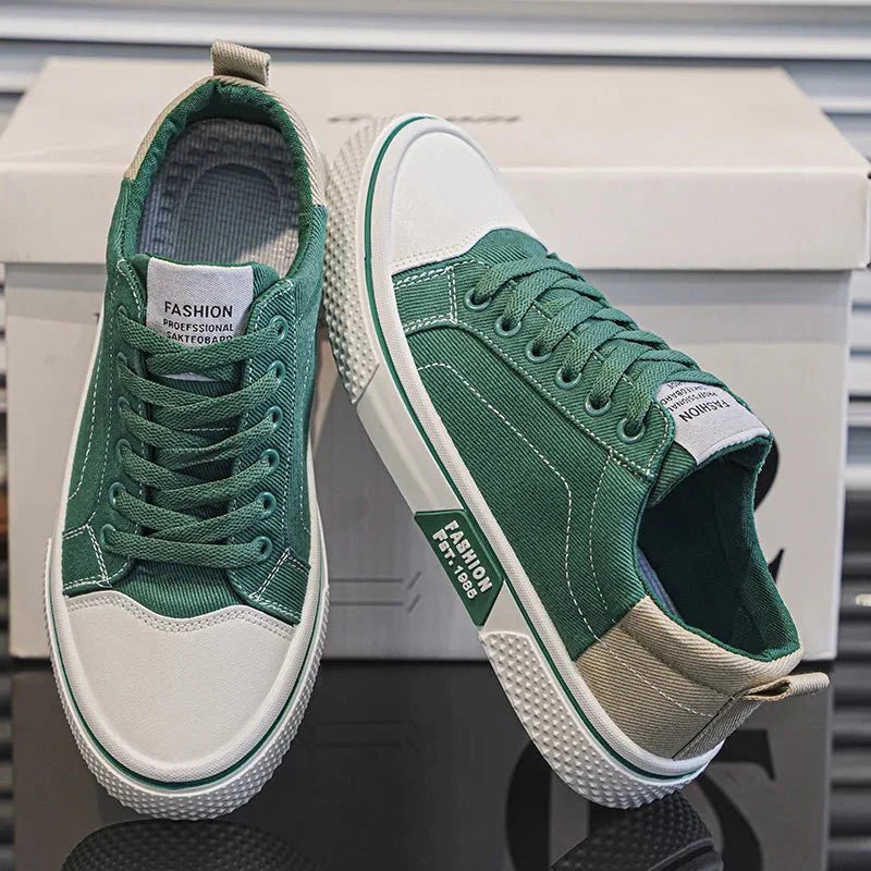 Kian - Retro Canvas Sneakers