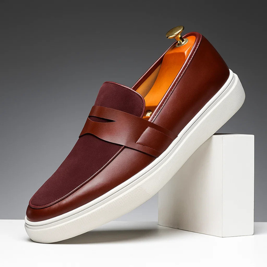 Zalecta | Moderne Leren Mocassin
