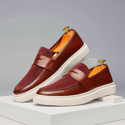 Zalecta | Moderne Leren Mocassin