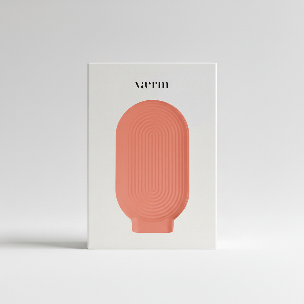 Vaerm Elektrische Warmwaterkruik - Oplaadbare Handwarmer met Zachte Hoes