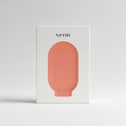 Vaerm Elektrische Warmwaterkruik - Oplaadbare Handwarmer met Zachte Hoes