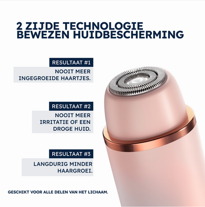 Elysia Ladyshave Dames - Draadloos Elektrisch Scheerapparaat voor Gevoelige Huid