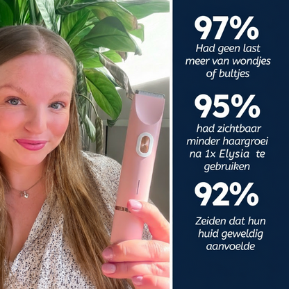 Elysia Ladyshave Dames - Draadloos Elektrisch Scheerapparaat voor Gevoelige Huid