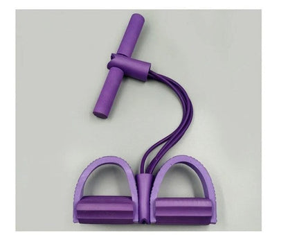 CoreChallenger Pro Pilates Bar - Draagbare Fitness Stang met Weerstandselastieken