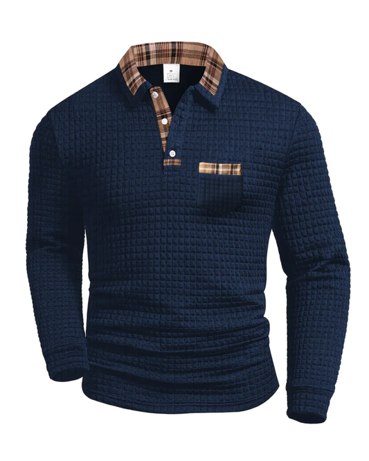 Poloshirt met patroon