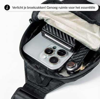 Premium Crossbody Sling Bag - Waterafstotend & Anti-Diefstal