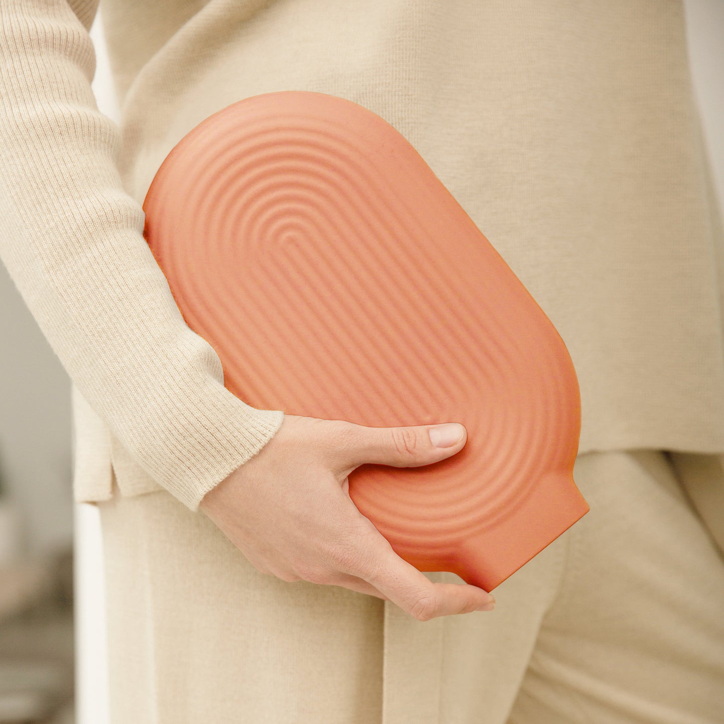 Vaerm Elektrische Warmwaterkruik - Oplaadbare Handwarmer met Zachte Hoes