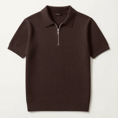 De Matteo Swiss Knit Polo