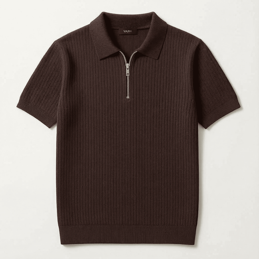 De Matteo Swiss Knit Polo
